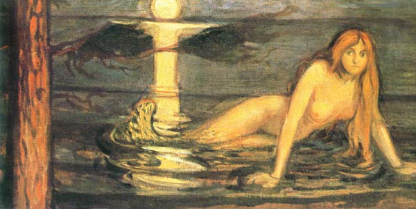 Lady from the sea, Edvard Munch